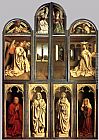 The Ghent Altarpiece (wings closed) by Jan van Eyck